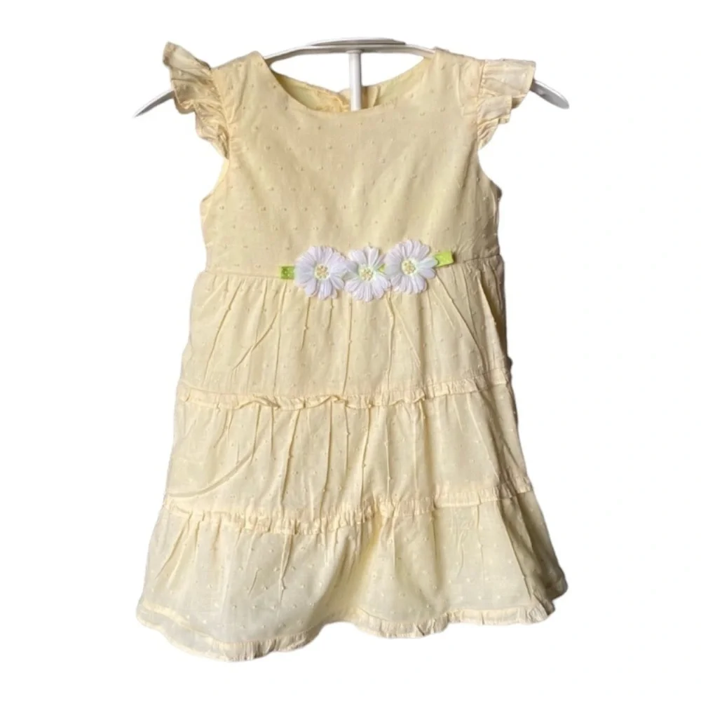 SOPHIE ROSE-adorable yellow dress, girls size 24 months, good condition